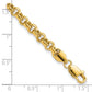 Polished Fancy Rolo Link Bracelet - WBC