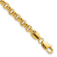 Polished Fancy Rolo Link Bracelet - WBC