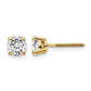 100ct SI3 G-I Diamond Stud Thread on/off Post Earrings - WBC