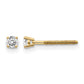 10ct VS2/SI1 G-I Diamond Stud Thread on/off Post Earrings - WBC
