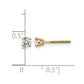 30ct VS2/SI1 G-I Diamond Stud Thread on/off Post Earrings - WBC
