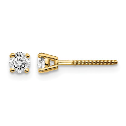 30ct VS2/SI1 G-I Diamond Stud Thread on/off Post Earrings - WBC
