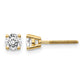 60ct SI3 G-I Diamond Stud Thread on/off Post Earrings - WBC