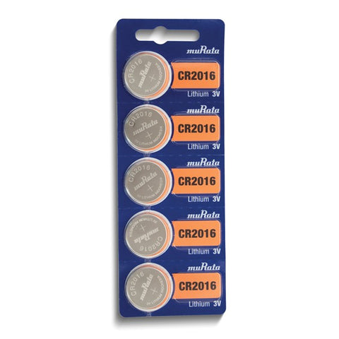 Pkg/5 Type 2016 MuRata Lithium Battery Tear Strip