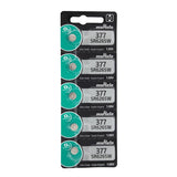 Pkg/5 Type 377 MuRata Watch Battery Tear Strip