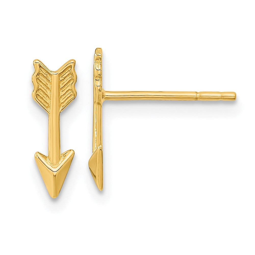 Polished Arrow Post Earrings - WBC
