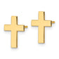 Polished Cross Post Earrings - WBC