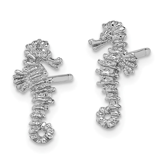 Mini Seahorse Post Earrings - WBC
