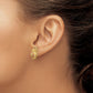 2-D Polished Octopus Post Earrings - WBC