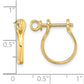 3-D Shackle Link Screw Earrings - WBC
