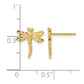 Textured Dragonfly Post Earrings - WBC