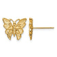 Polished Butterfly Post Earrings - WBC
