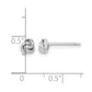 Polished Love Knot Post Earrings - WBC