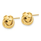 Polished Love Knot Post Earrings - WBC