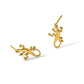 Polished Gecko Post Earrings - WBC