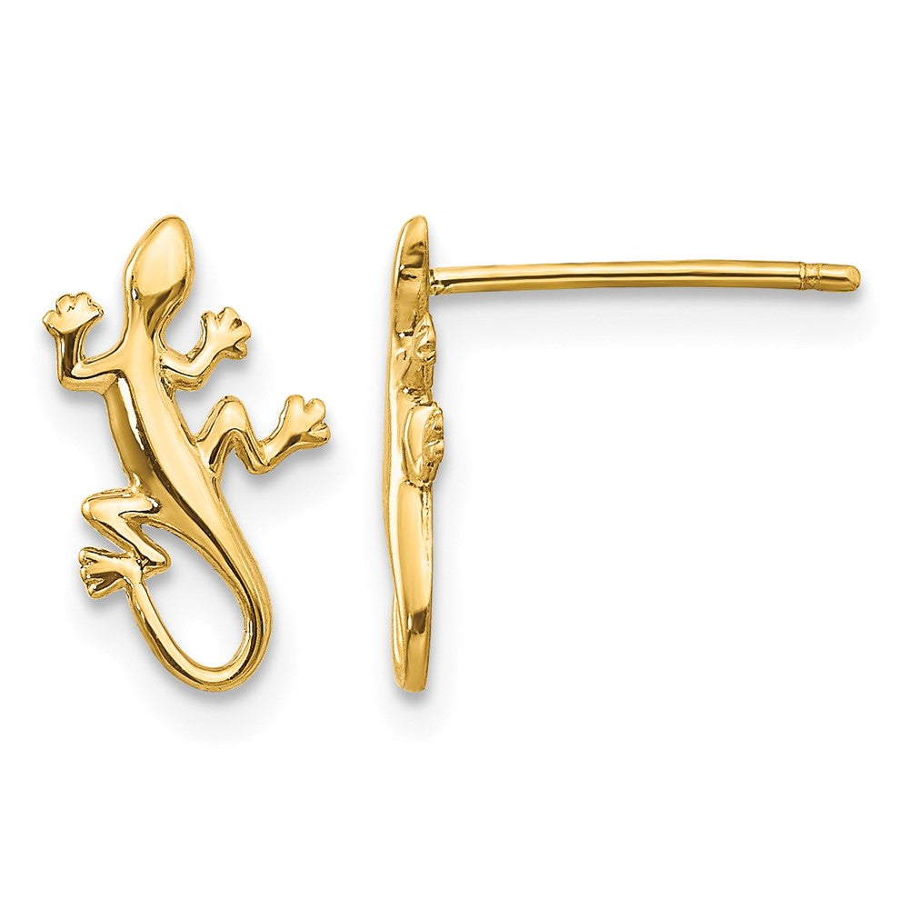 Polished Gecko Post Earrings - WBC