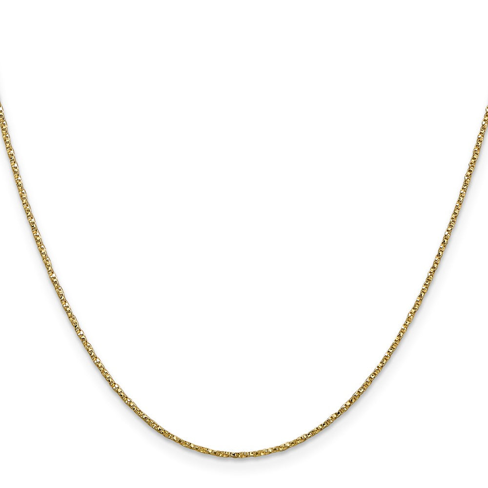 . Twisted Box with Lobster Clasp Chain - WBC