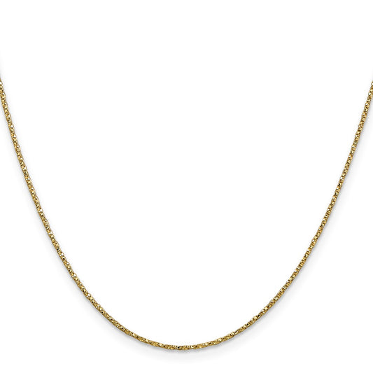 . Twisted Box with Lobster Clasp Chain - WBC