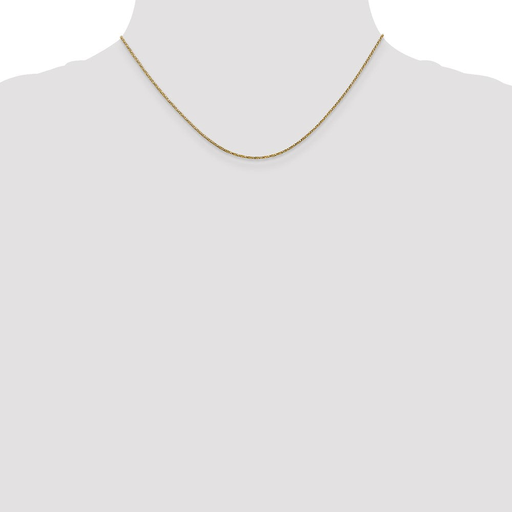 . Twisted Box with Lobster Clasp Chain - WBC