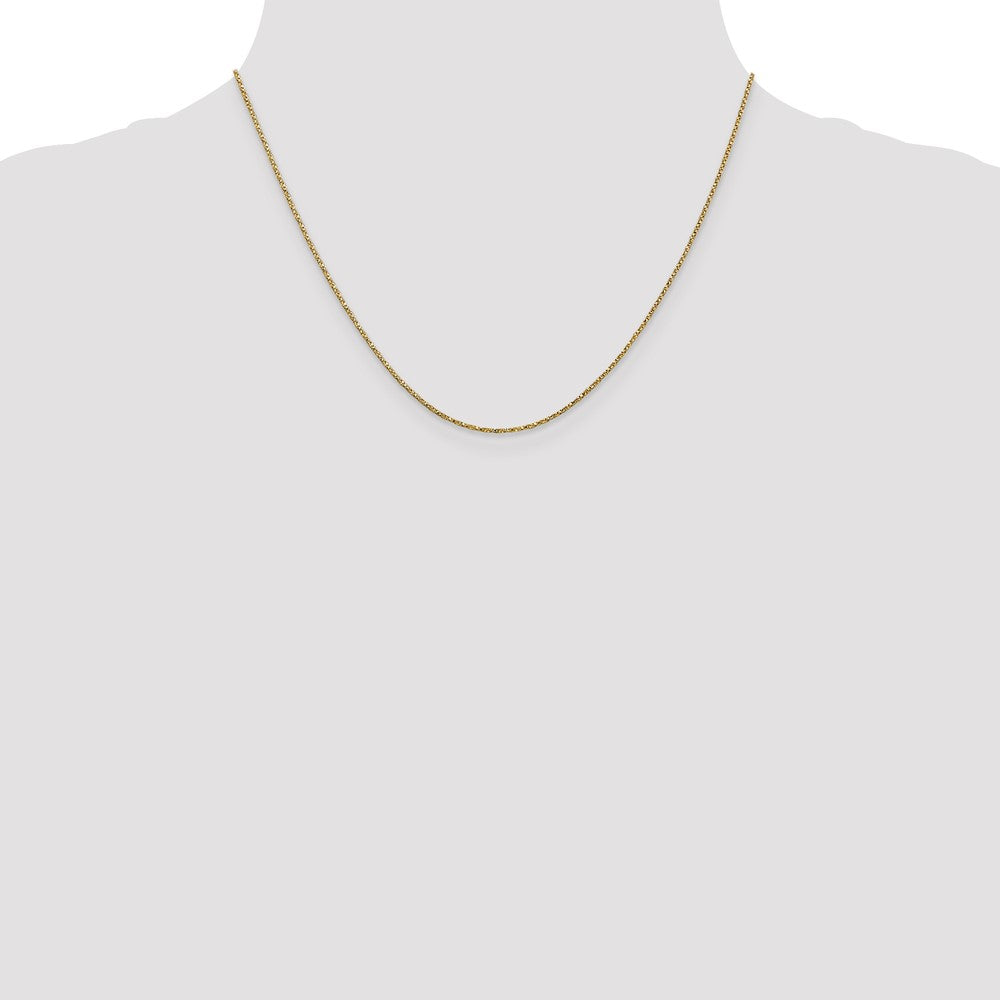 . Twisted Box with Lobster Clasp Chain - WBC