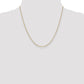. Twisted Box with Lobster Clasp Chain - WBC