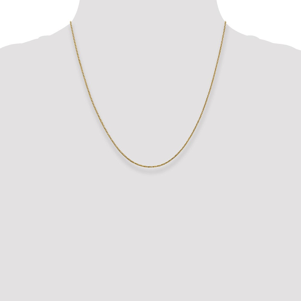 . Twisted Box with Lobster Clasp Chain - WBC