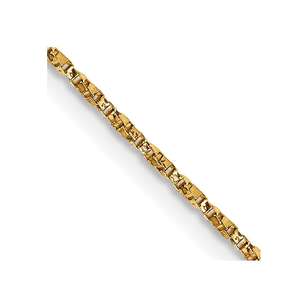 . Twisted Box with Lobster Clasp Chain - WBC