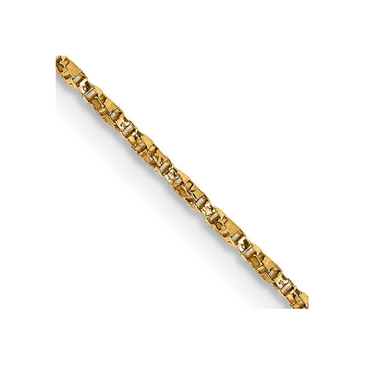 . Twisted Box with Lobster Clasp Chain - WBC