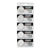Pkg/(5) Type 2016 Energizer Lithium Batteries Tear Strip