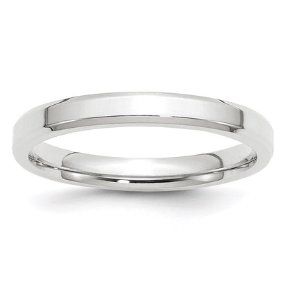 Beveled Edge Comfort Fit Wedding Band - WBC