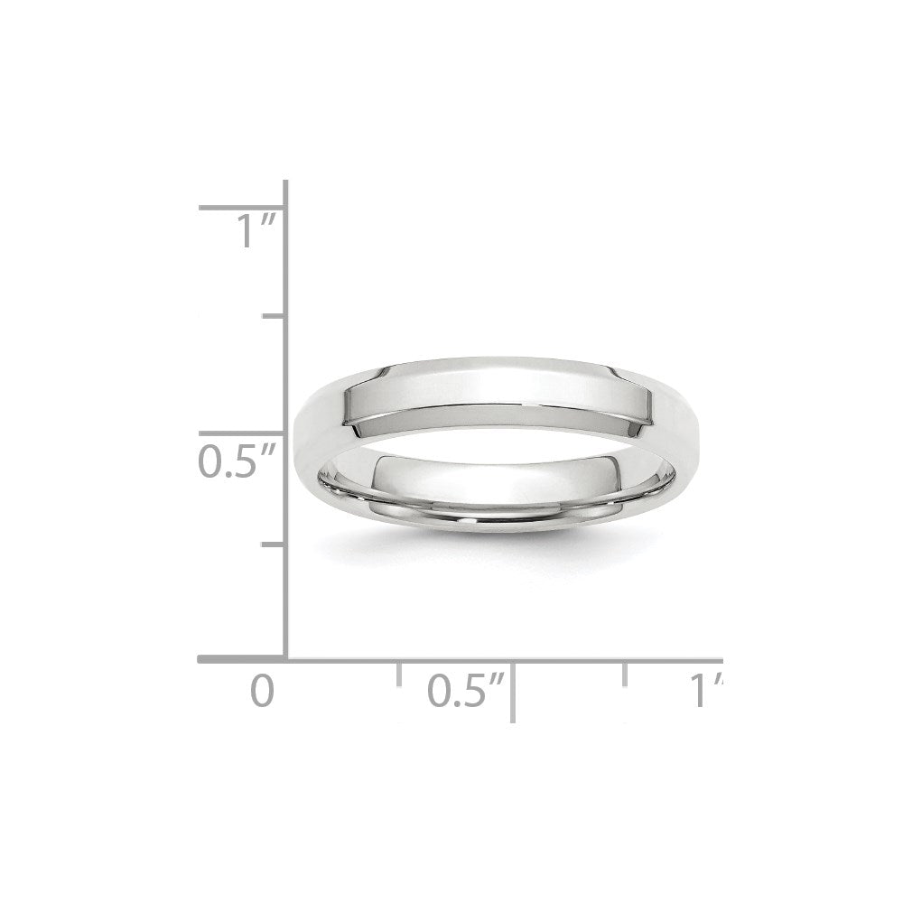Beveled Edge Comfort Fit Wedding Band - WBC