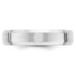 Beveled Edge Comfort Fit Wedding Band - WBC