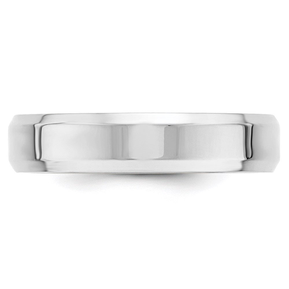 Beveled Edge Comfort Fit Wedding Band - WBC