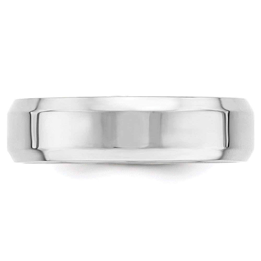 Beveled Edge Comfort Fit Wedding Band - WBC