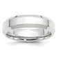 Beveled Edge Comfort Fit Wedding Band - WBC