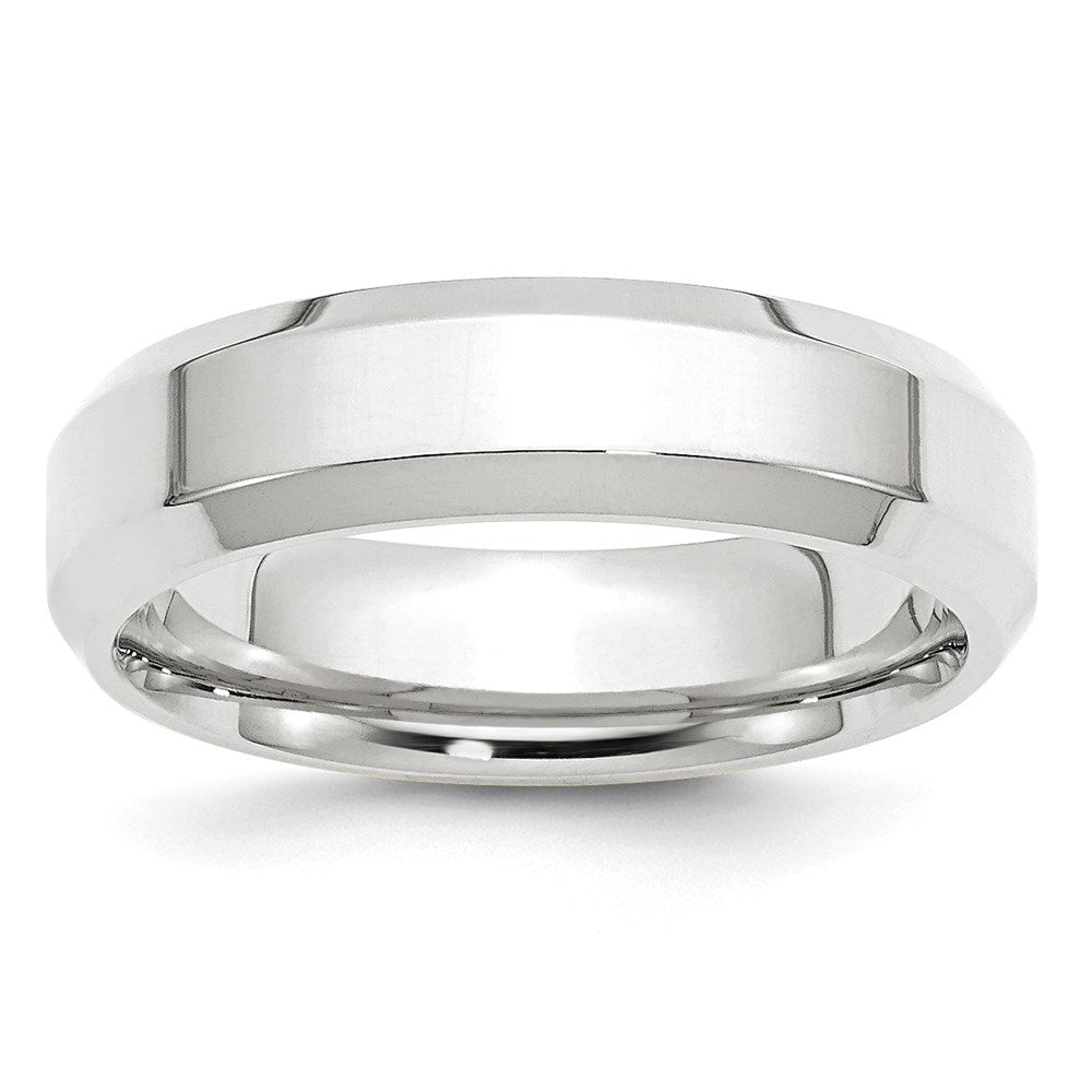 Beveled Edge Comfort Fit Wedding Band - WBC