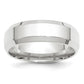 Beveled Edge Comfort Fit Wedding Band - WBC