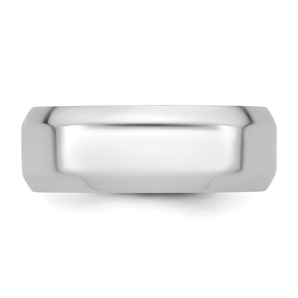 Beveled Edge Comfort Fit Wedding Band - WBC