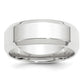 Beveled Edge Comfort Fit Wedding Band - WBC