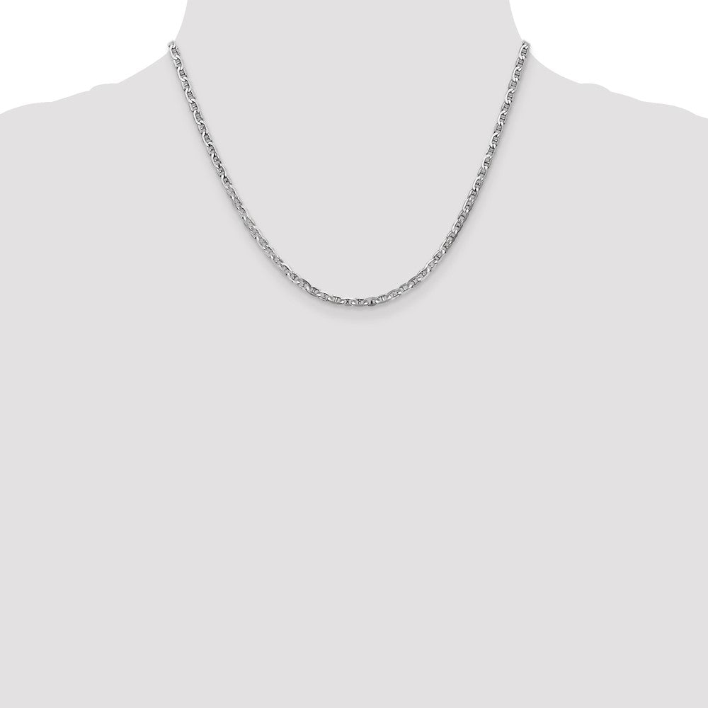 Concave Anchor with Lobster Clasp Chain - WBC