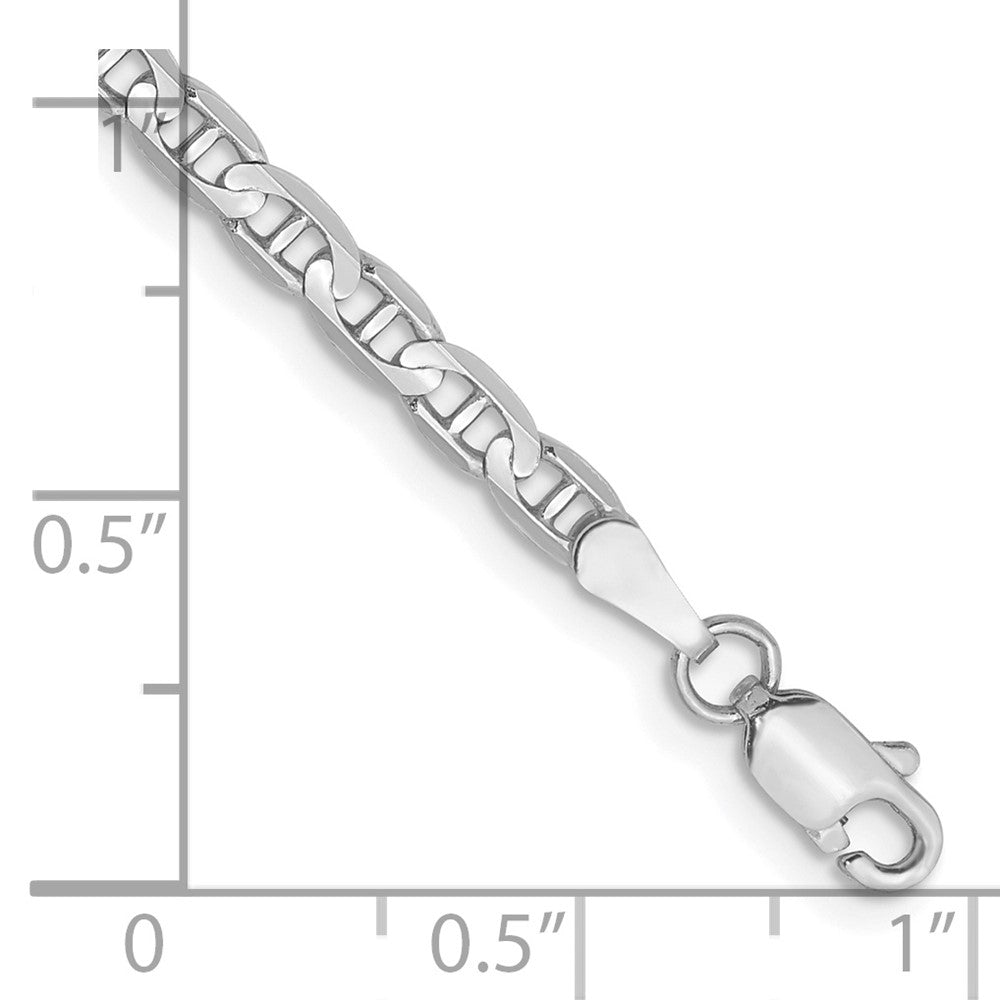 Concave Anchor with Lobster Clasp Bracelet - WBC
