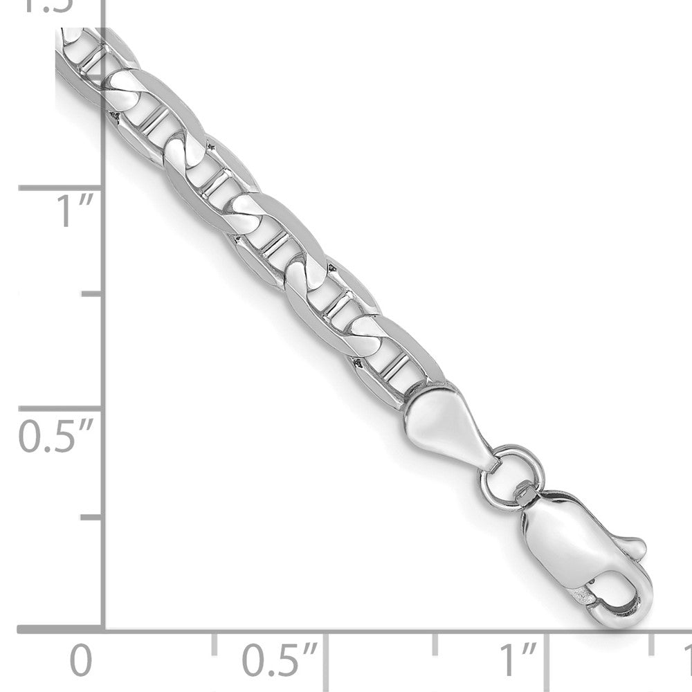 Concave Anchor with Lobster Clasp Bracelet - WBC