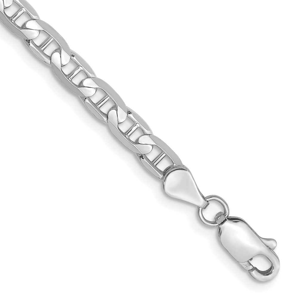 Concave Anchor with Lobster Clasp Bracelet - WBC