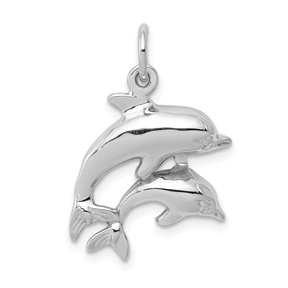 Dolphin Pair Charm - WBC