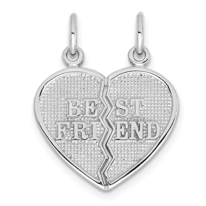 BEST FRIEND 2-Piece Break-apart Charm - WBC