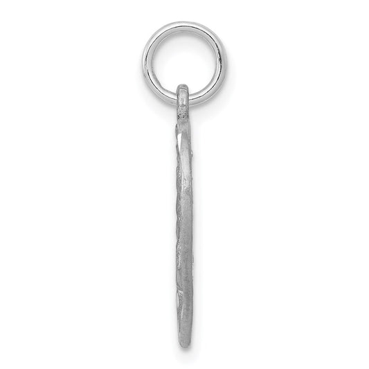 Cut-out Angel in Heart Charm - WBC