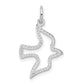 Cut-out Dove Charm - WBC