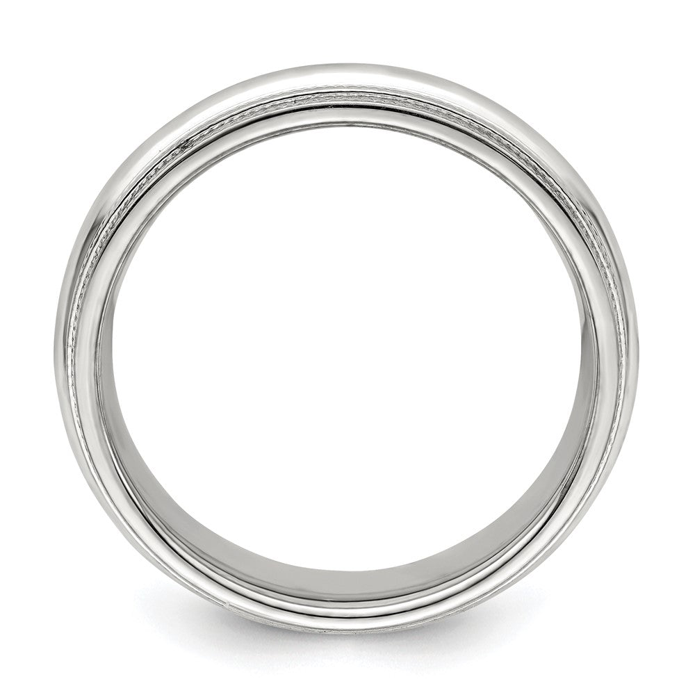 Double Milgrain Comfort Fit Wedding Band - WBC
