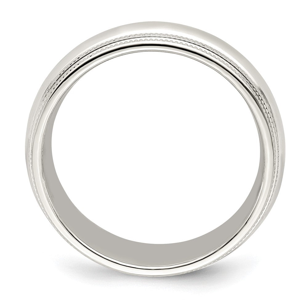 Double Milgrain Comfort Fit Wedding Band - WBC