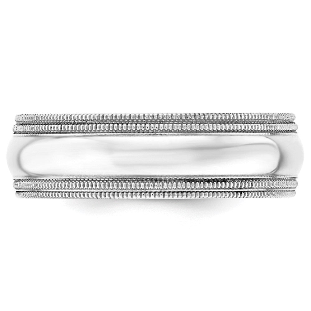 Double Milgrain Comfort Fit Wedding Band - WBC